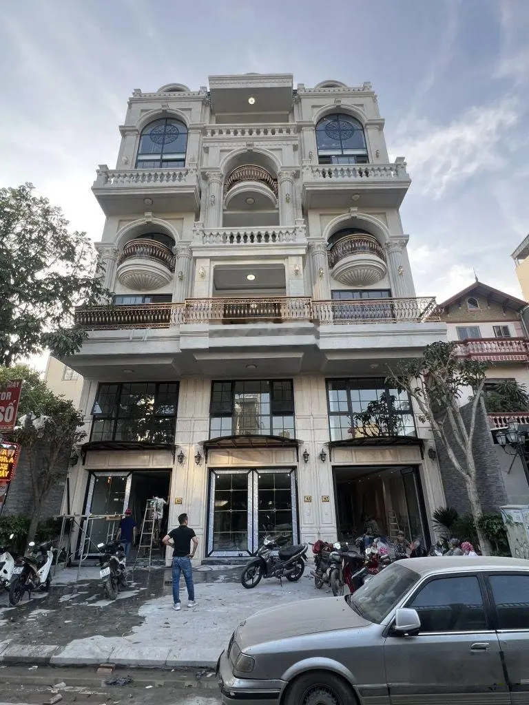 Biệt thự xa hoa - giữa lòng thủ đô - trung tâm Long Biên - 1 phút ra phố cổ 90m2 - mặt tiền 10m