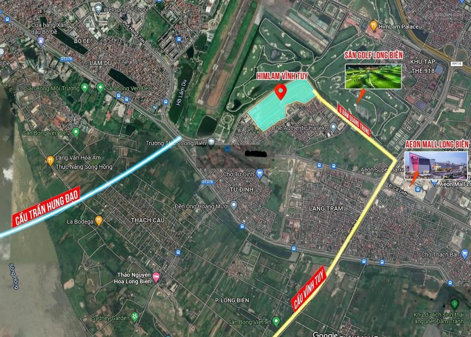 Gia đình tôi cần bán gấp biệt thự him lam vĩnh tuy, view sân golf. 468m2 x 5tầng - giá 235tỷ.