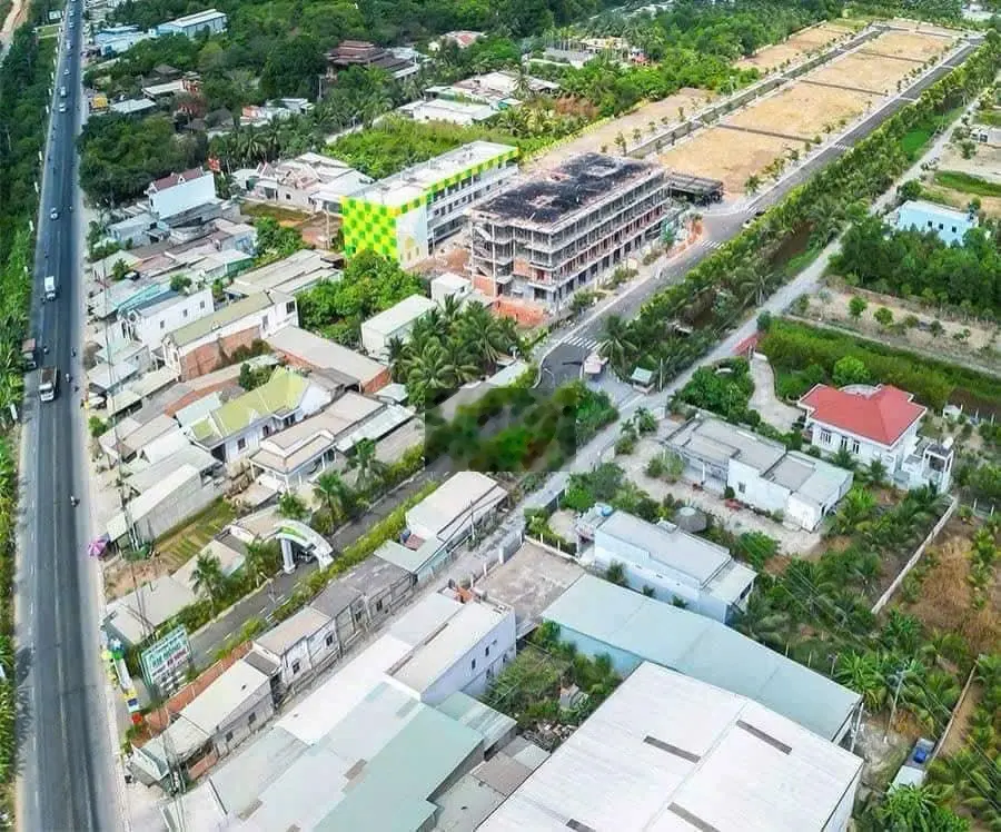 BÁN ĐẤT NỀN TẬNG CĂN HỘ. Có SHR- Cạnh thị trấn Đức Hòa- GIÁ 1Tỷ799
