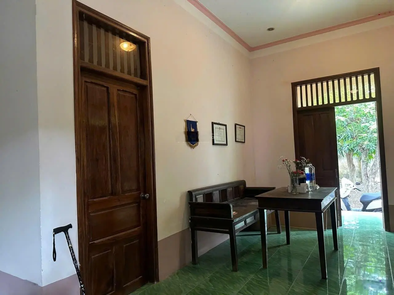 Căn nhà vườn 1336m2 ngang 38m nở hậu gần bờ kè Trần Phú, thị trấn Diên Khánh giá chỉ 9,5 triệu/m2