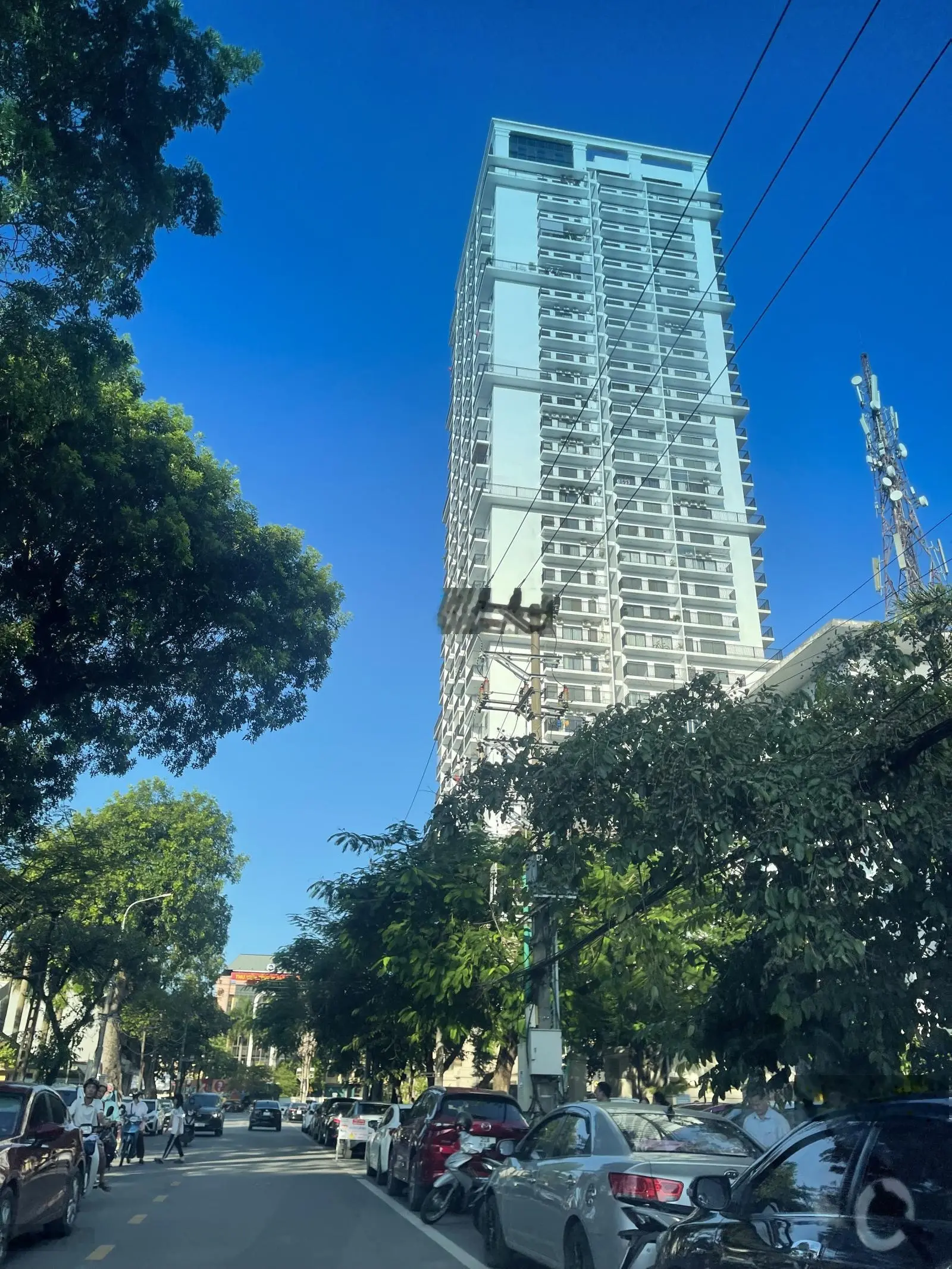 Thái Nguyên Tower bán căn 05 53.7m 2PN 2WC giá 24tr/m2
