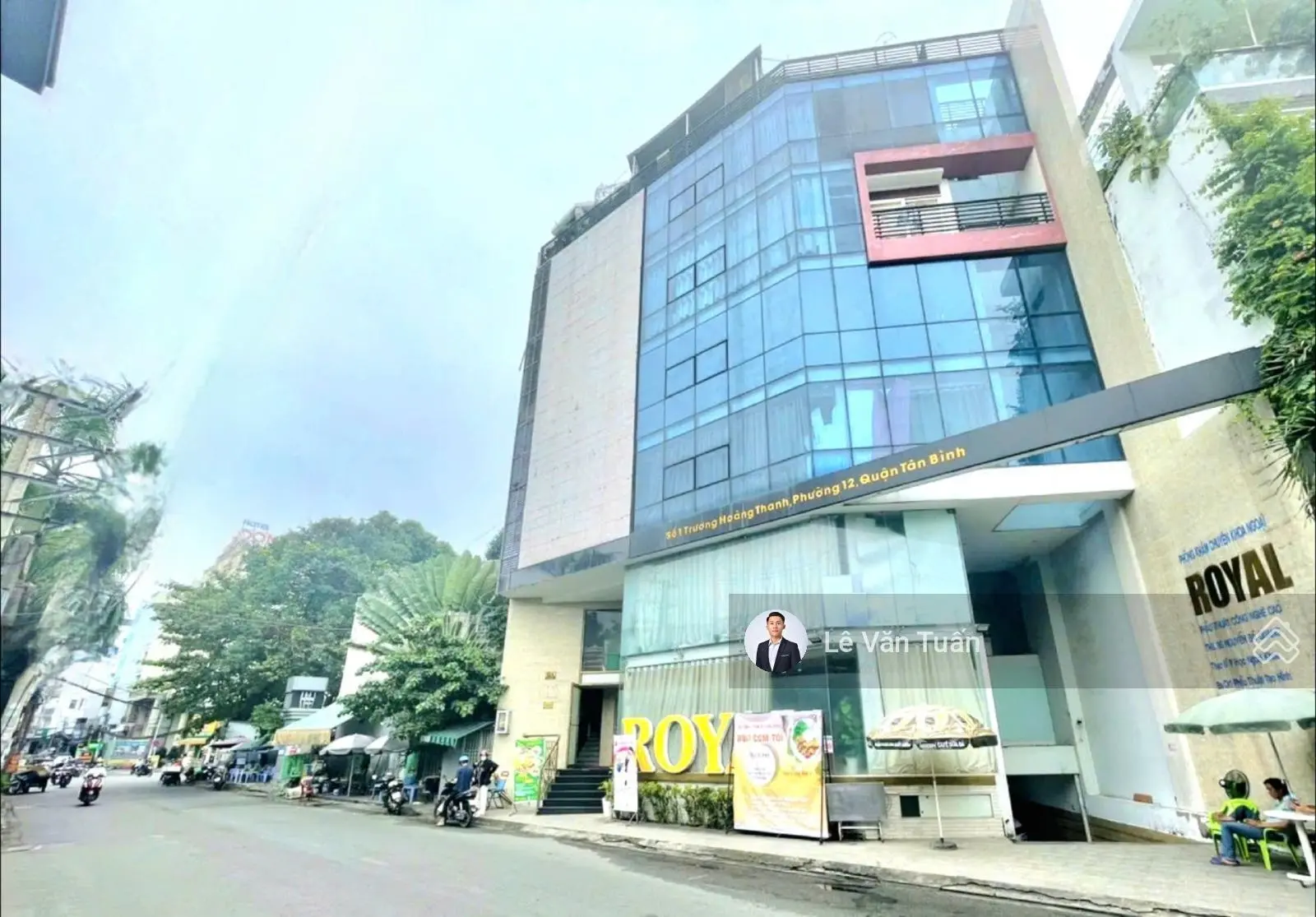 Bán Tòa Nhà 1A Trương Hoàng Thanh, Quận Tân Bình. DT: 18m x 15m - Hầm + 6 Tầng.