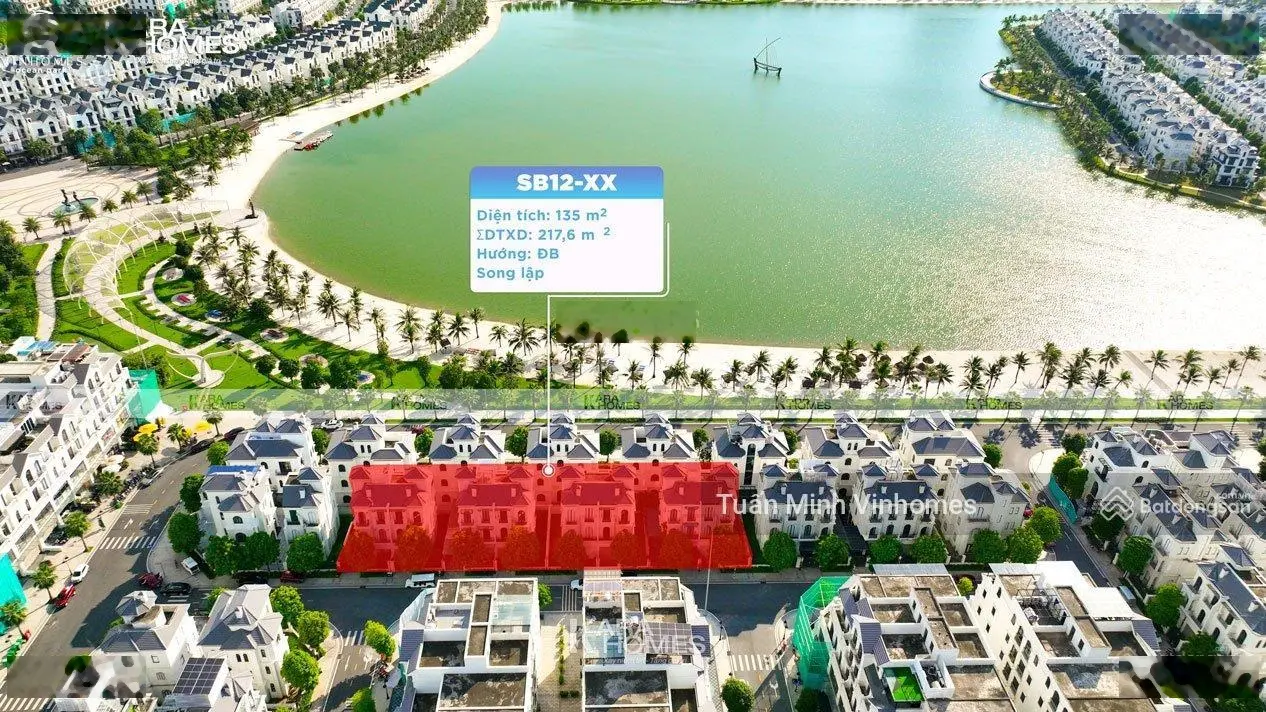 Top 1 giá 23tỷ sở hữu ngay bt song lập sao biển gần hồ lớn DT 135m2 Vinhomes Ocean Park Gia Lâm