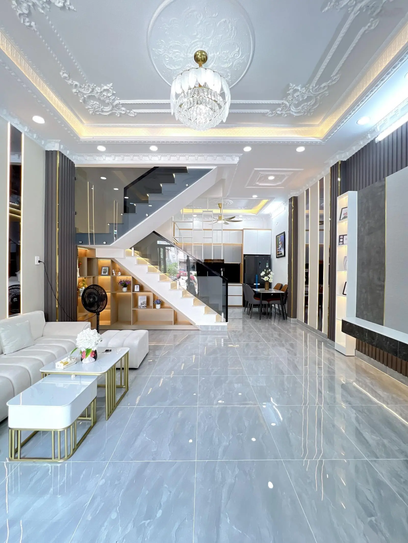 Bán Nhà Riêng, Huỳnh Tấn Phát, Hẻm Xe Hơi 5m x 9m Nhà 2 Tầng, Full NT 4,39 Tỷ.