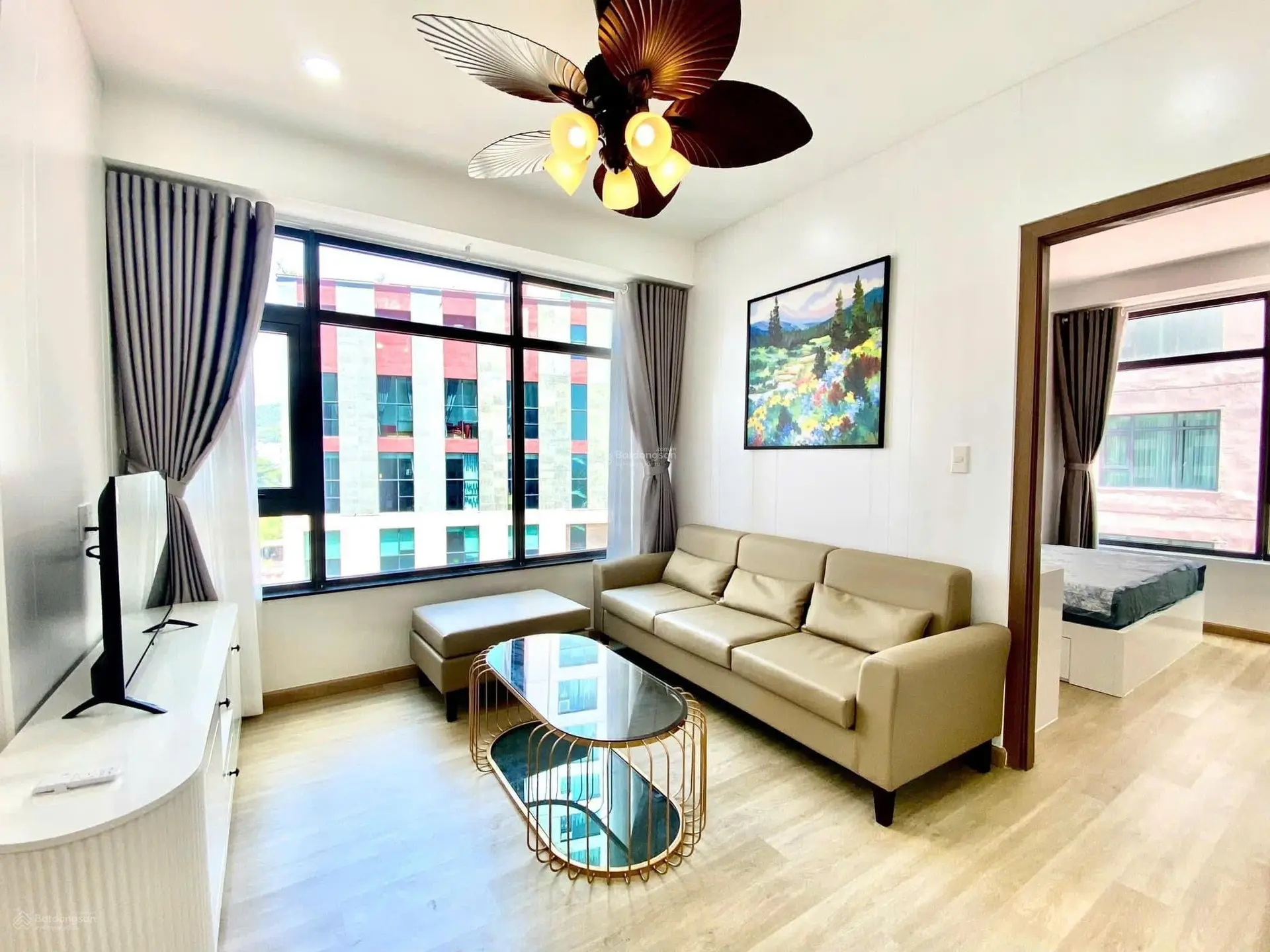 Bán căn góc Mường Thanh Viễn Triều, , Nha Trang, căn 520 toà 1B giá 2tỷ 280, 67m2, Full nội thất
