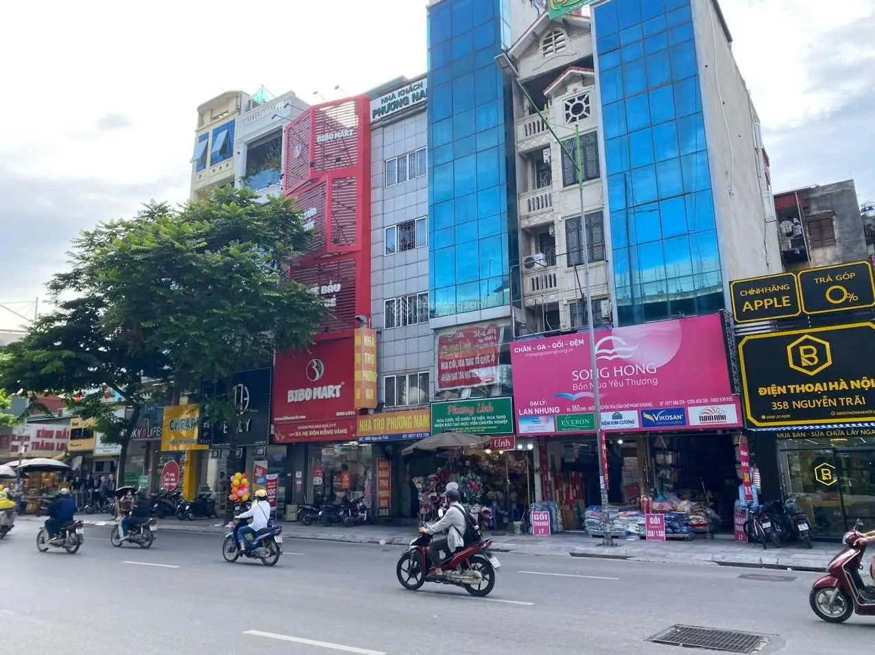 Bán nhà mặt phố Nguyễn Trãi, Hà Đông 115m2, 7 tầng, Thang máy, lô góc mt5m, vị trí đắc địa, KD đỉnh