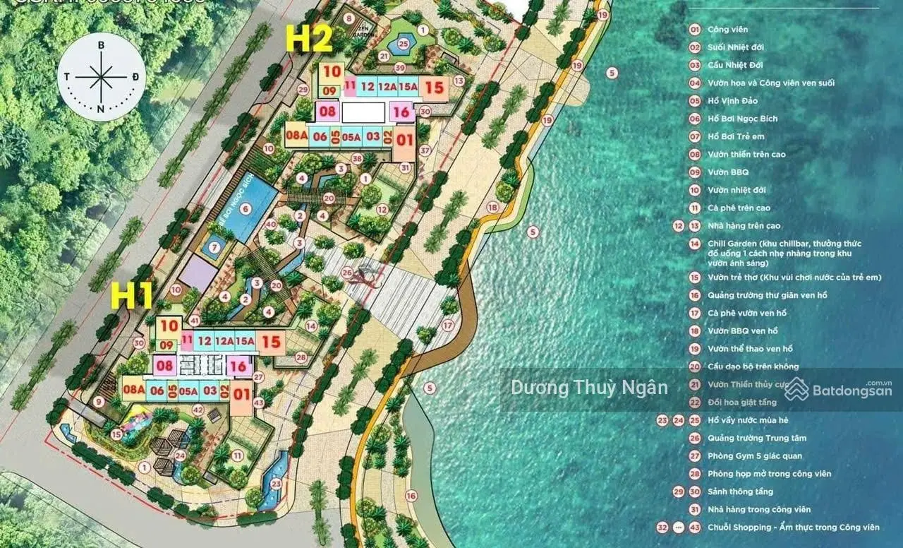 Bán căn hộ penhouse Haven Park Residences, thiết kế 3PN, diện tích 130m2, 2 tầng