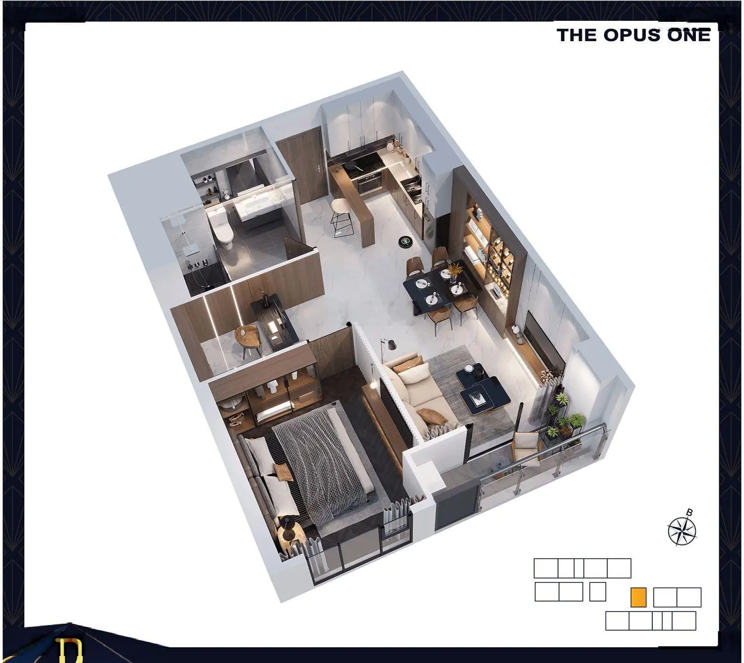 Chính thức nhận booking căn hộ siêu cao cấp Opus One vị trí đẹp - Vinhomes Grand Park LH 0969 644 ***