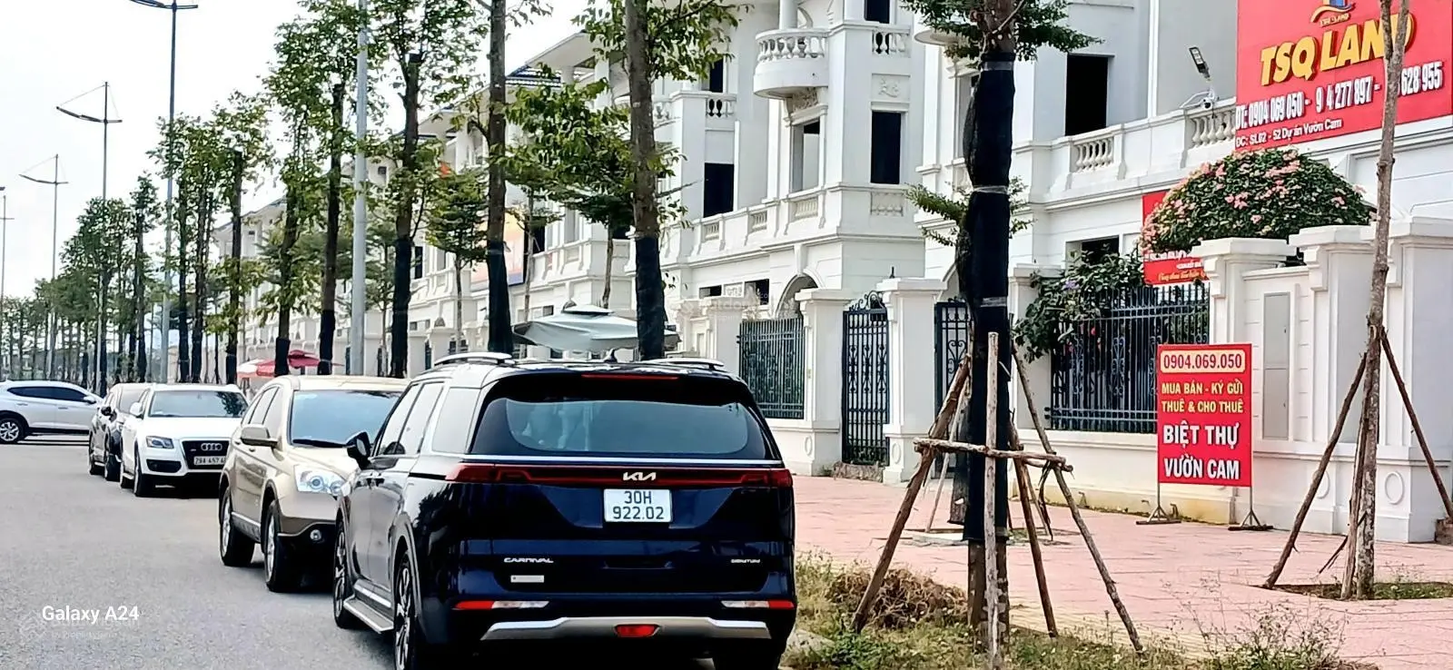Bán BT Vườn Cam Vinapol, căn góc 345m2, view đẹp, giá ưu đãi, Hoài Đức, Hà Nội