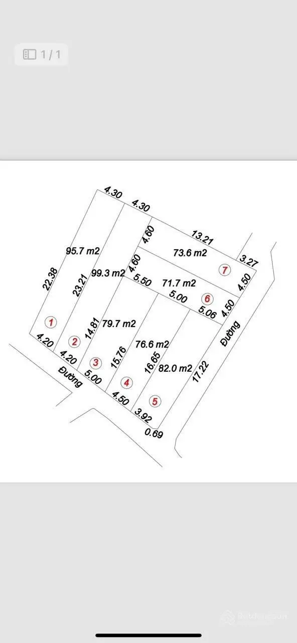 Chỉ 1,1 tỷ sở hữu lô đất sau nhà hàng vườn sưa, Phật Tích, Tiên Du, Bắc Ninh