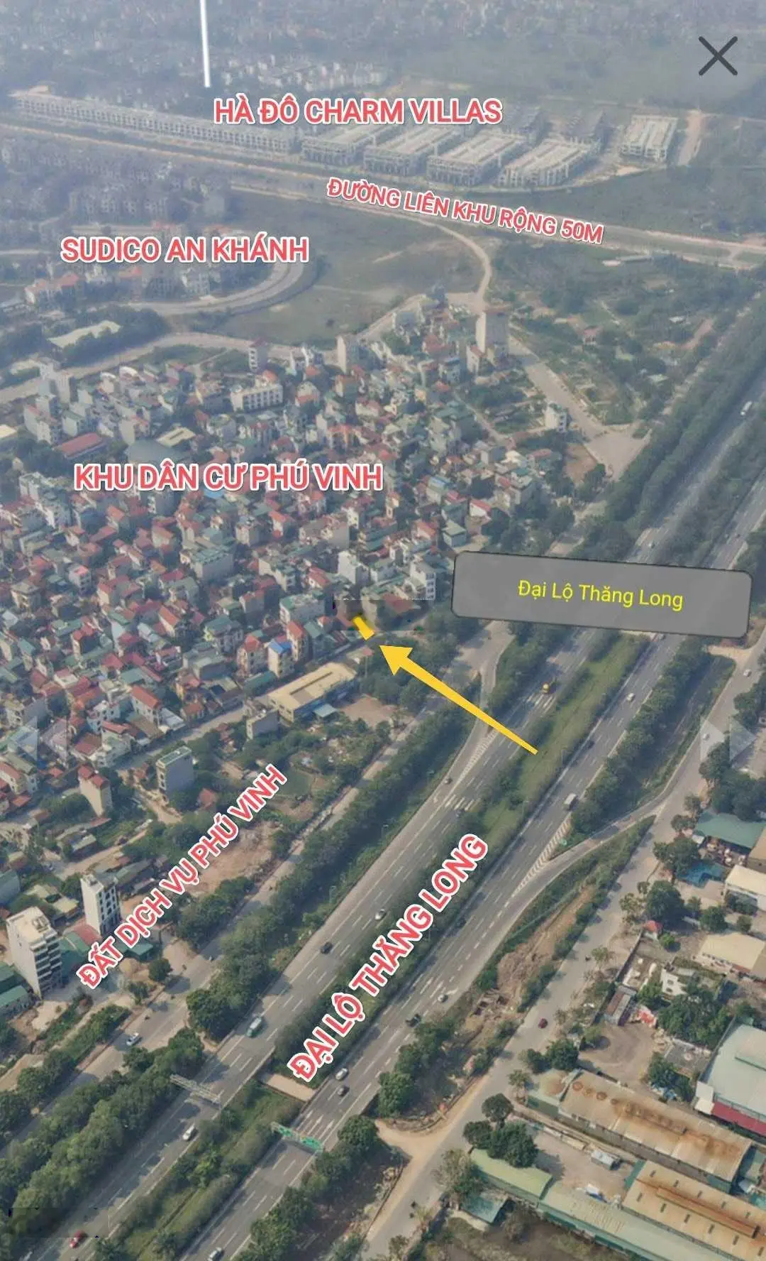 Bán nhà phố văn phòng DT đất 63.7m2 xây 6.5 tầng đường rộng 13m ngay ĐL Thăng Long, view đẹp. Sổ đỏ