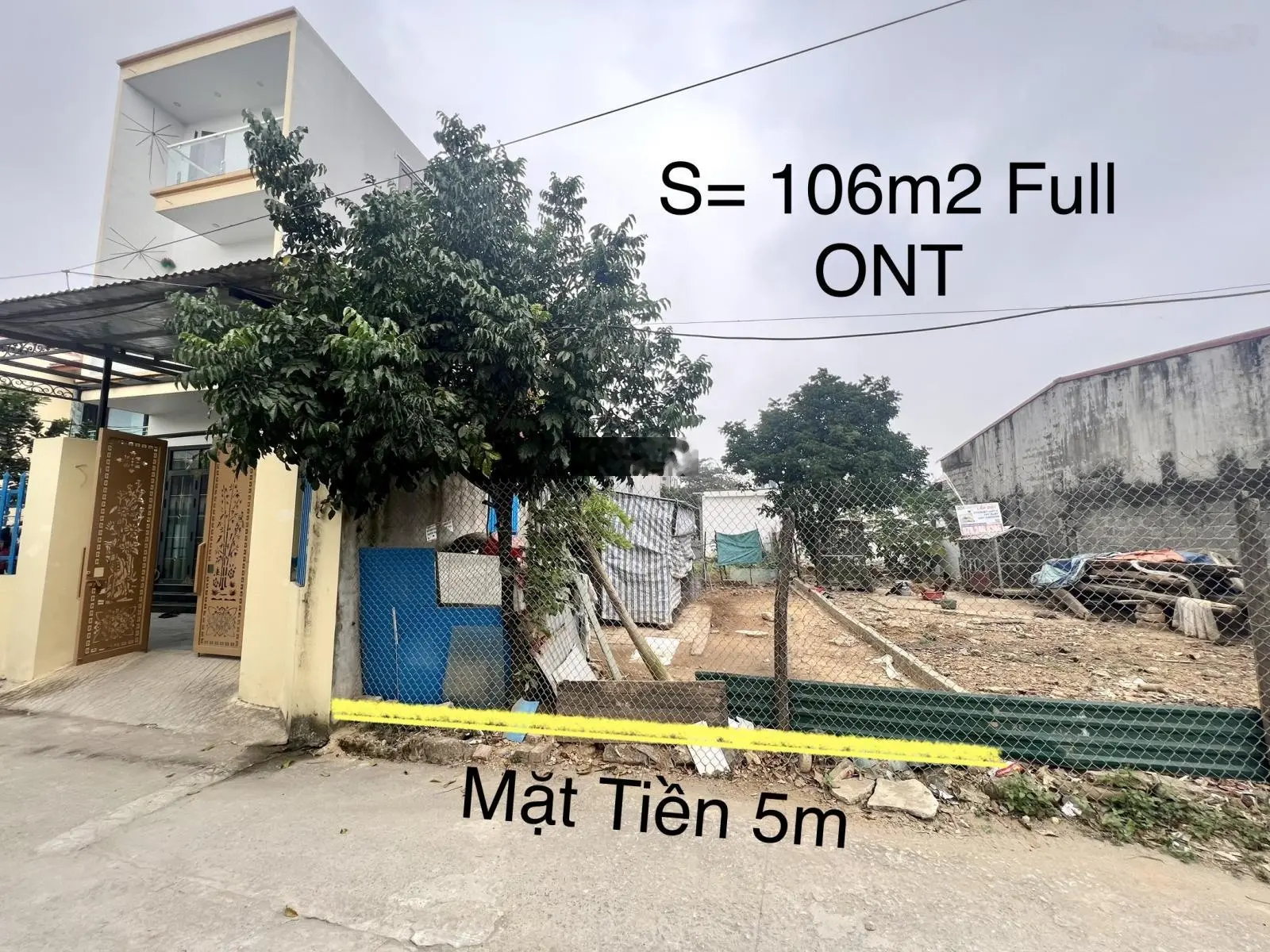 Cần Bán Hoa Hậu S= 106m2 Full ONT - Giá Đầu Tư Làn 2 Đường TL 412b cách Chỉ 60m - Gần Chợ - Trường