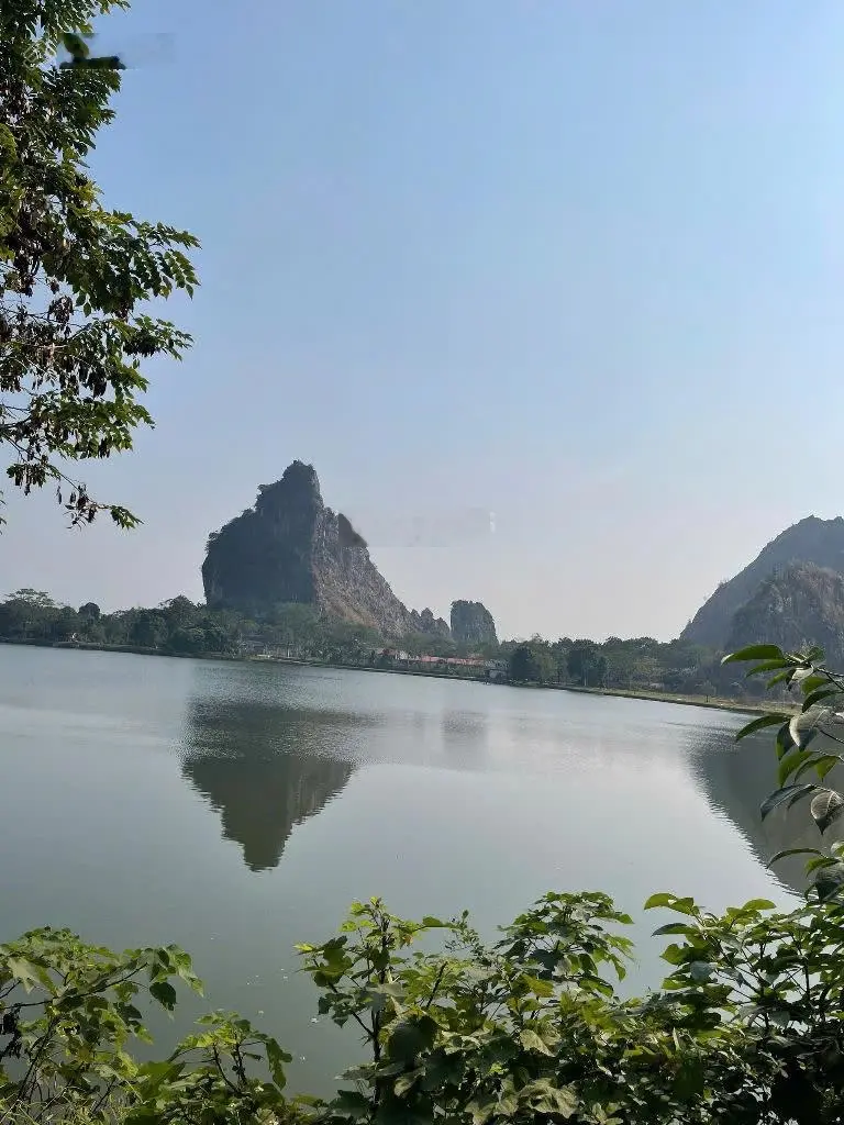 Khánh Thượng, Ba Vì HN có 5m mặt đường TL445 sầm uất, sẵn nhà 3 tầng kiên cố, view núi, hồ cực đỉnh