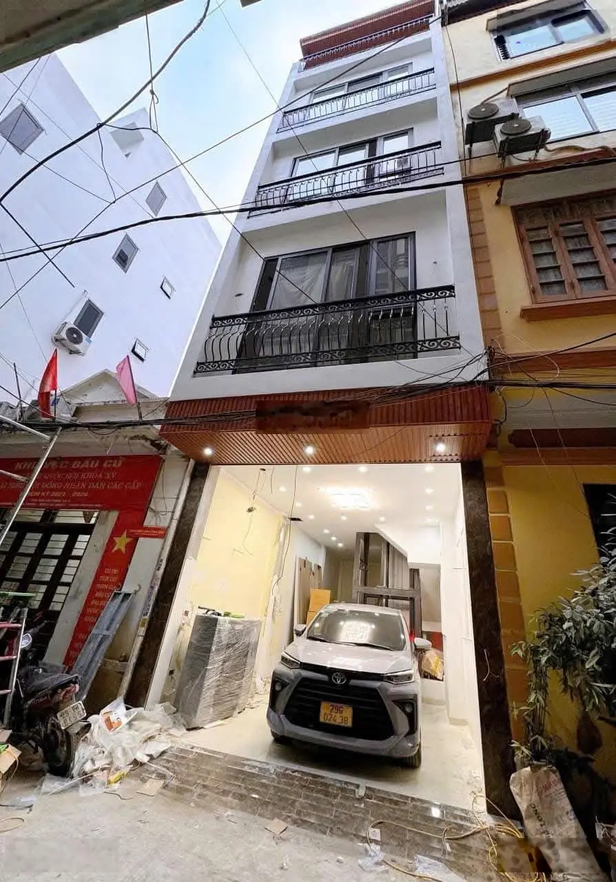 Siêu phẩm Quang Trung, Hà Đông Dt 45m2 x 5T, mt 4.1m thang máy, ô tô vào nhà, full nội thất