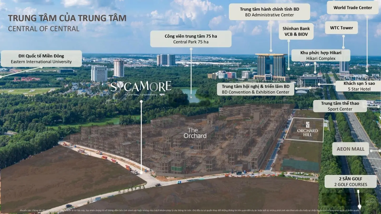 Căn hộ Orchard Hill Sycamore Bình Dương của CapitaLand - Quỹ căn đẹp 3PN giá tốt trực tiếp CĐT