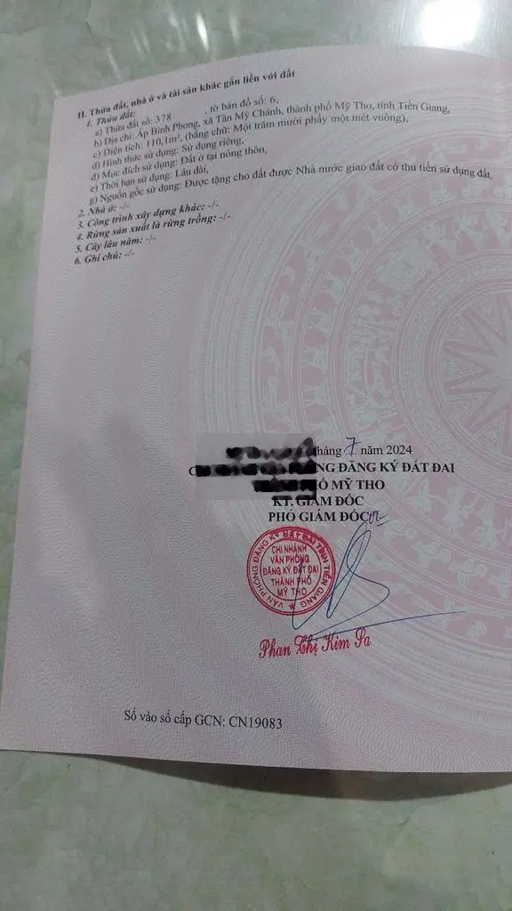 Đất đẹp Tân Mỹ Chánh,Mỹ Tho