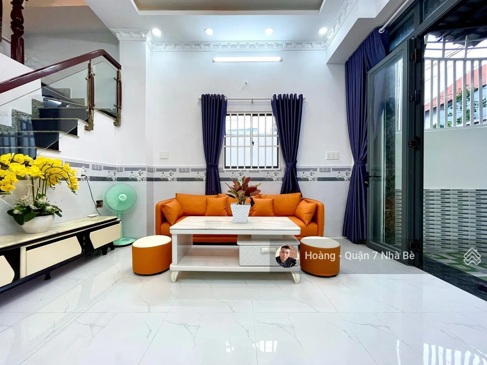 Nhà Phố Hẻm Xe Hơi Đường Huỳnh Tấn Phát-DT4.3x11m 1Trệt 2Lầu 4PN 3WC - Cách Q7 tầm 1,5km