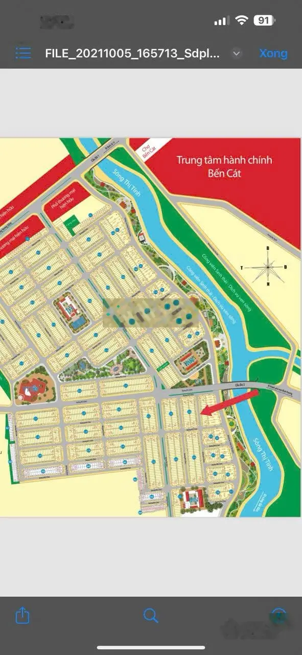 Mega City 1 - đường D12 cần bán lô A30 - 22 giá 1.060 tỷ bao hết, Bến Cát, Bình Dương