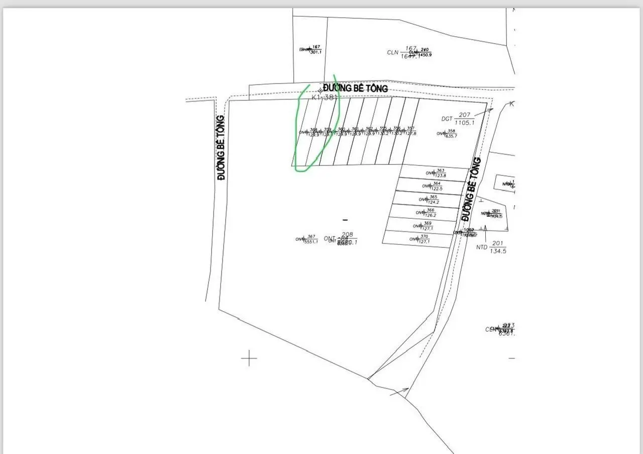 Chào bán lô 120m2 trung tâm Thôn Xuân Phú, Xã Hòa Sơn, đường oto tân nơi, giá thương lượng