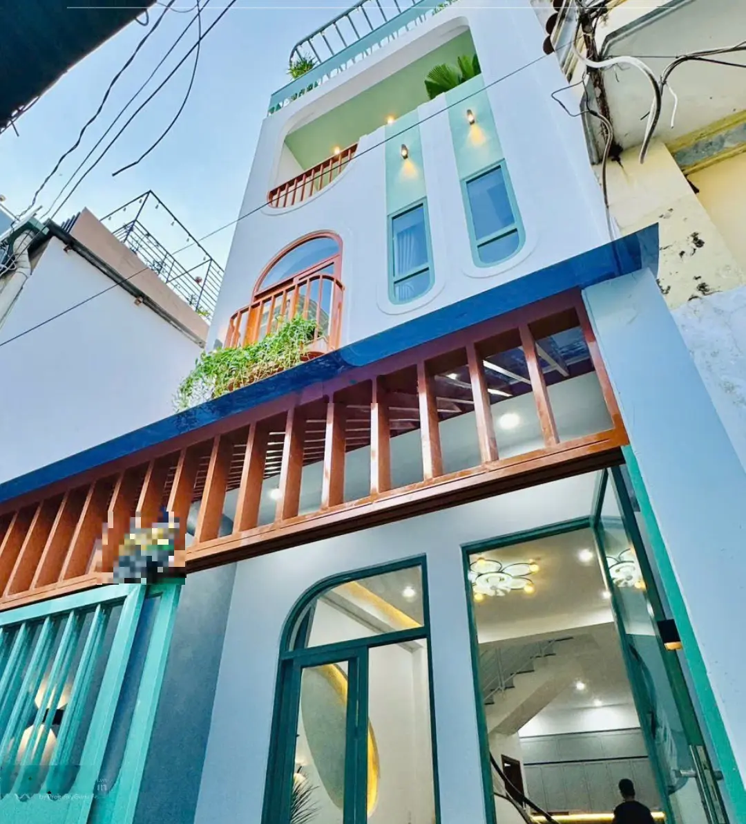 Nhà mới đón Tết ngang 4m, 4 tầng 4 PN full NT vào ở liền chỉ nhỉnh 6 tỷ đồng