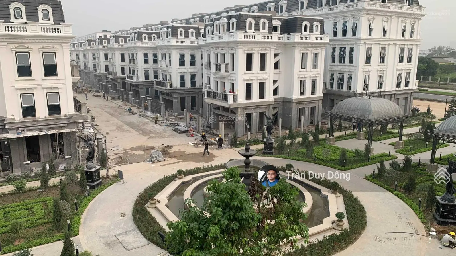 BT đơn lập 315m2 Đông Bắc mặt tiền 17.5m 3 tầng 1 tum 52 tỷ ở ngay đường TTL 60m đã có sổ đỏ