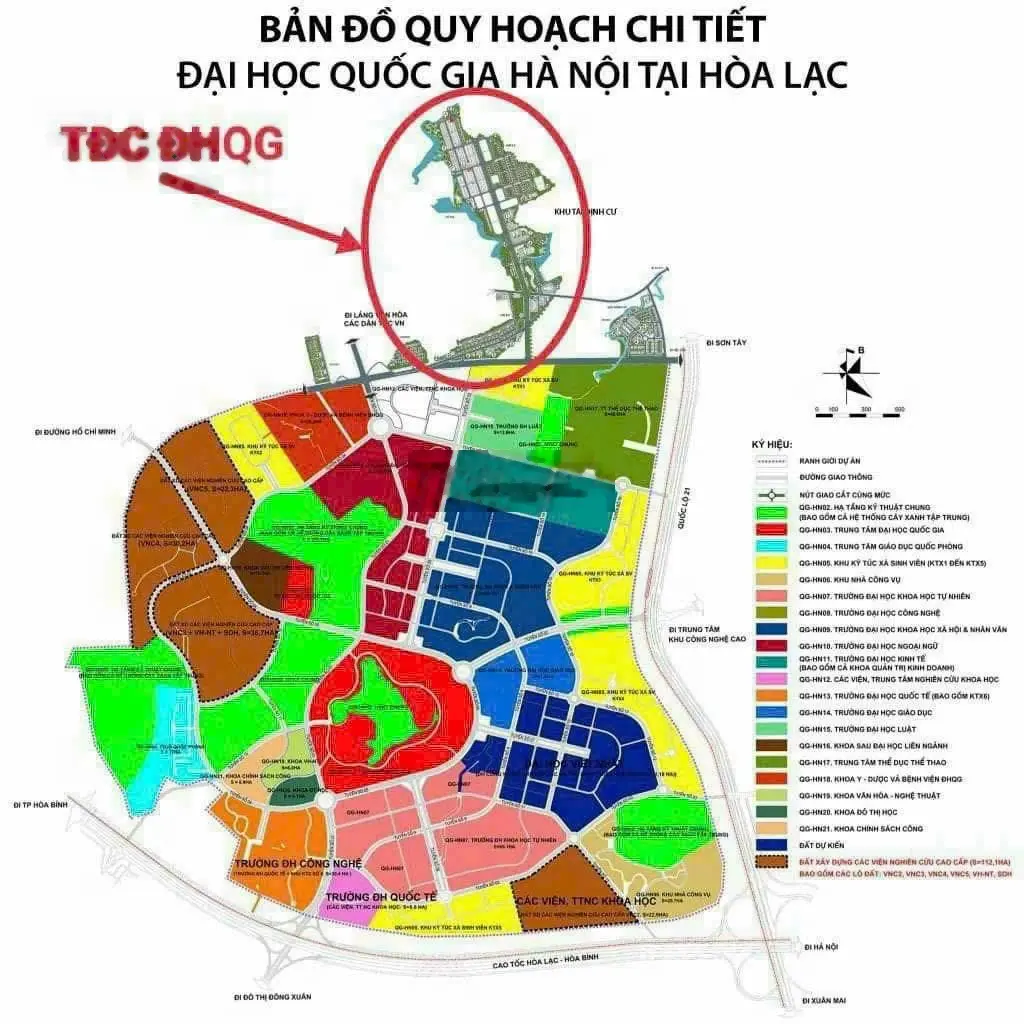 DT 100m2 TDC đại học Quốc Gia, rẻ nhất thị trường, á hậu đường đôi