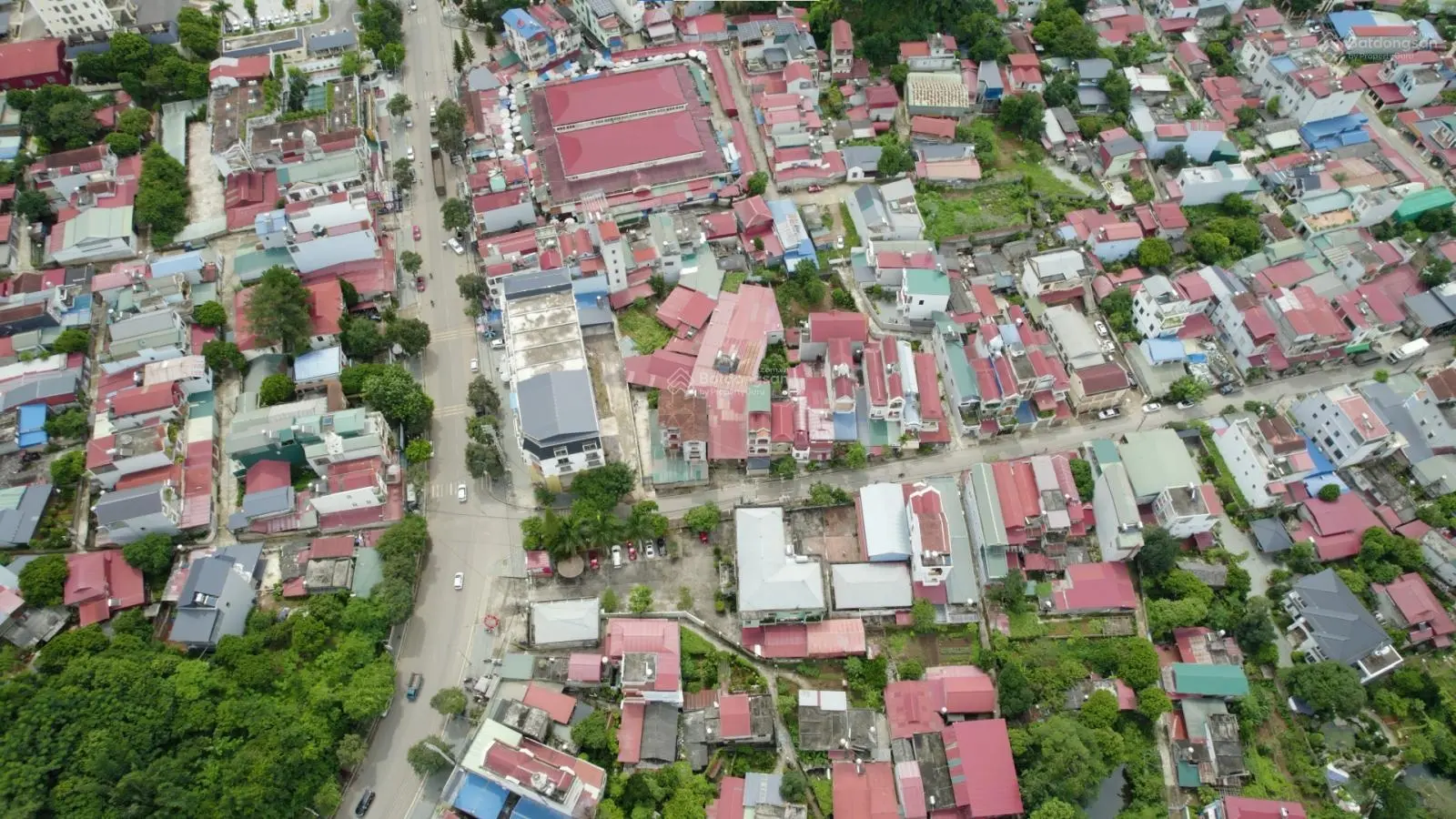 Bán đất mặt phố ngay Vũ Xuân Thiều TK6 Mộc Châu diện tích 758m2