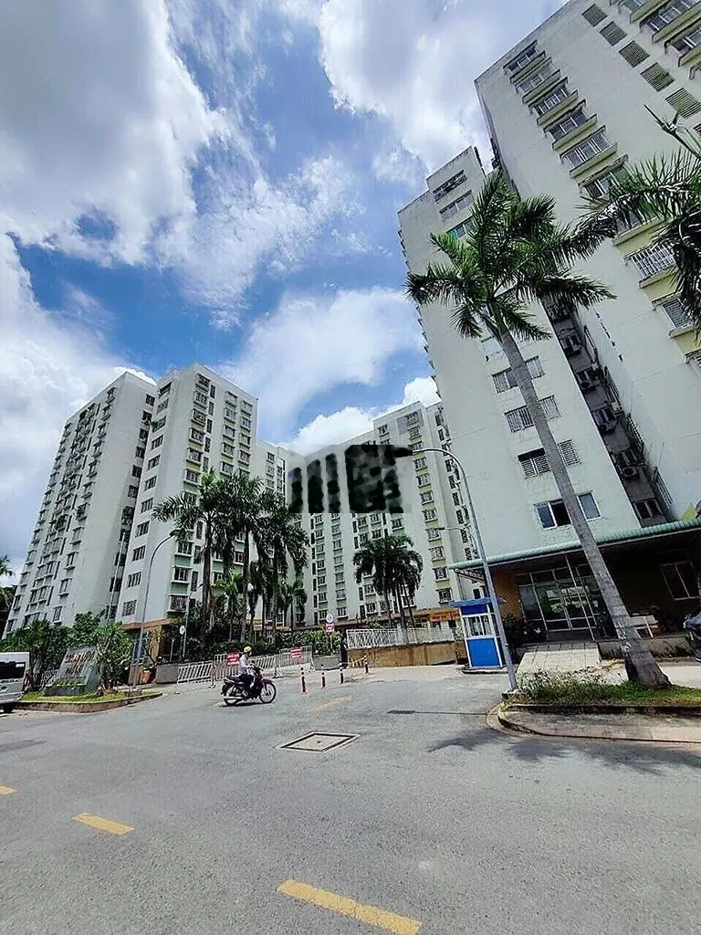 CC D1 KDC Phú Lợi P7 Q8, 2PN 74,7m2 SHR lâu dài, thang máy , hỗ trợ NH