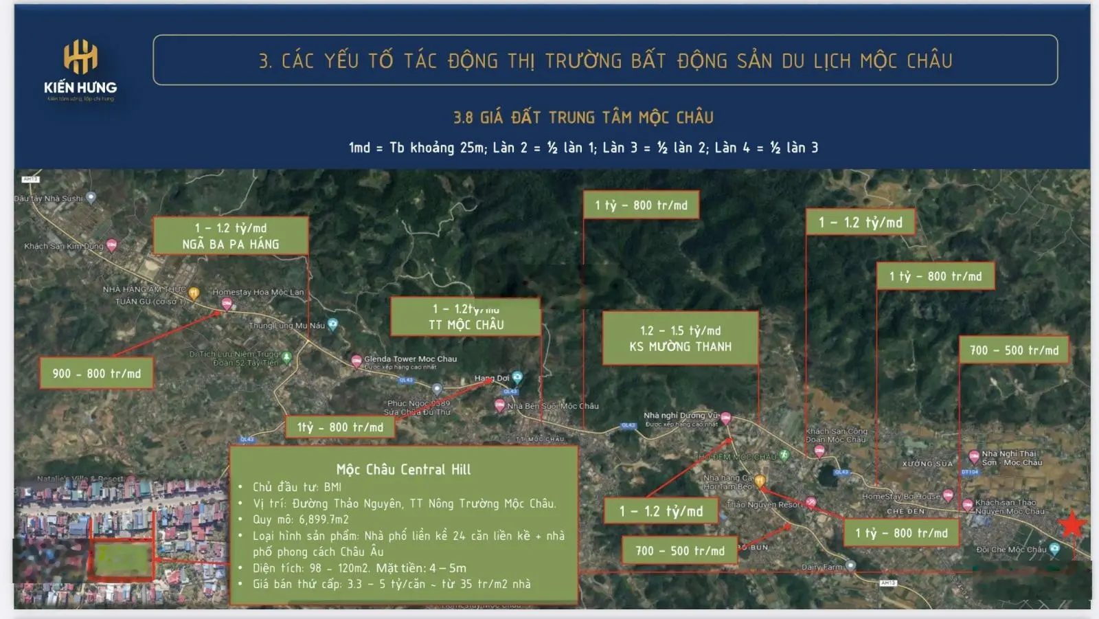 Bán biệt thự tại Panacea Hill Mộc Châu, 6,7 tỷ, 216m2, chính chủ giá tốt