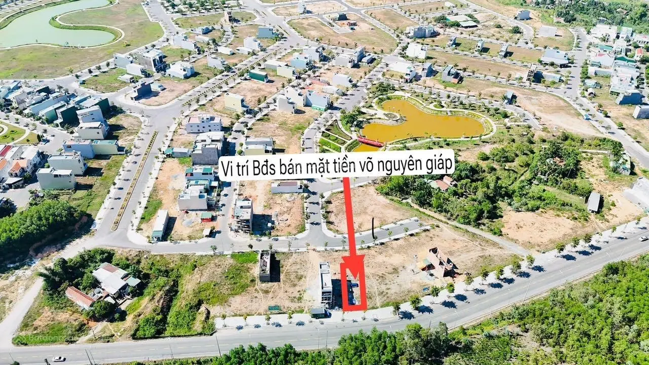 Mặt tiền Võ Nguyên Giáp lô đôi khu dân cư 577 lô đôi 10x20m, giá ngợp bank