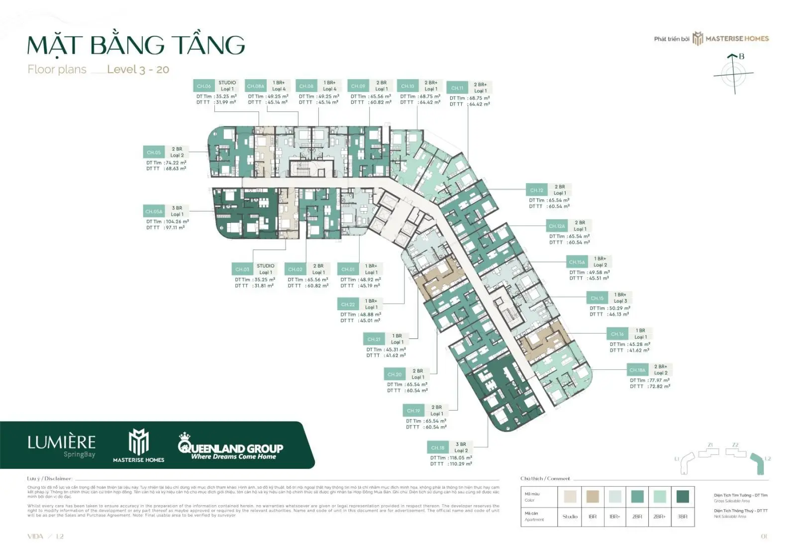 Mở bán chung cư Lumiere Sping Bay, Masterise VHOP2 giá 2,9x tỷ, nhận booking ngay, ưu đãi hấp dẫn