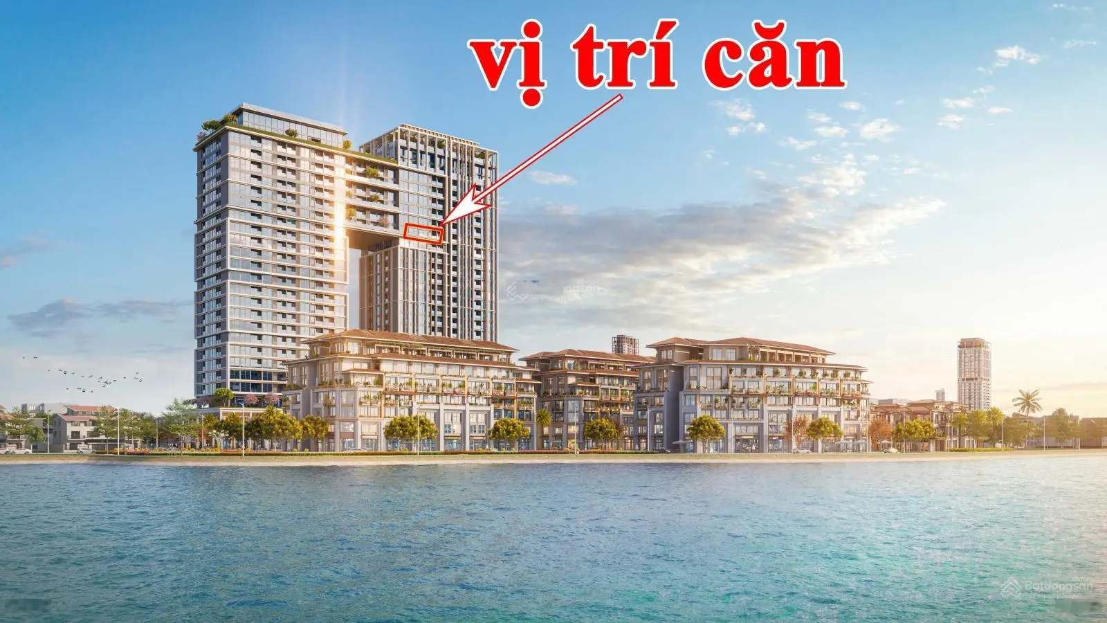 Căn trực diện sông duy nhất còn lại tại dự án - 2PN, 1WC - Giá tốt GĐ1 của CĐT