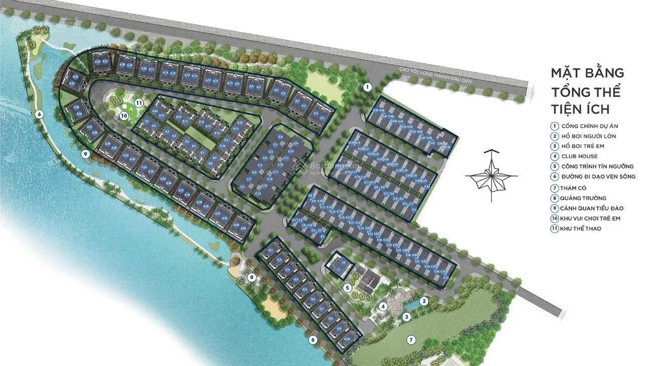 Bán Biệt thự song lập 10x25m, view sông