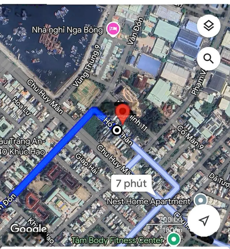 Bán đất đường Hồ Sĩ Phấn (cách cầu sông Hàn 3km) 2 mặt thoáng 100m2, giá 4,08 tỷ