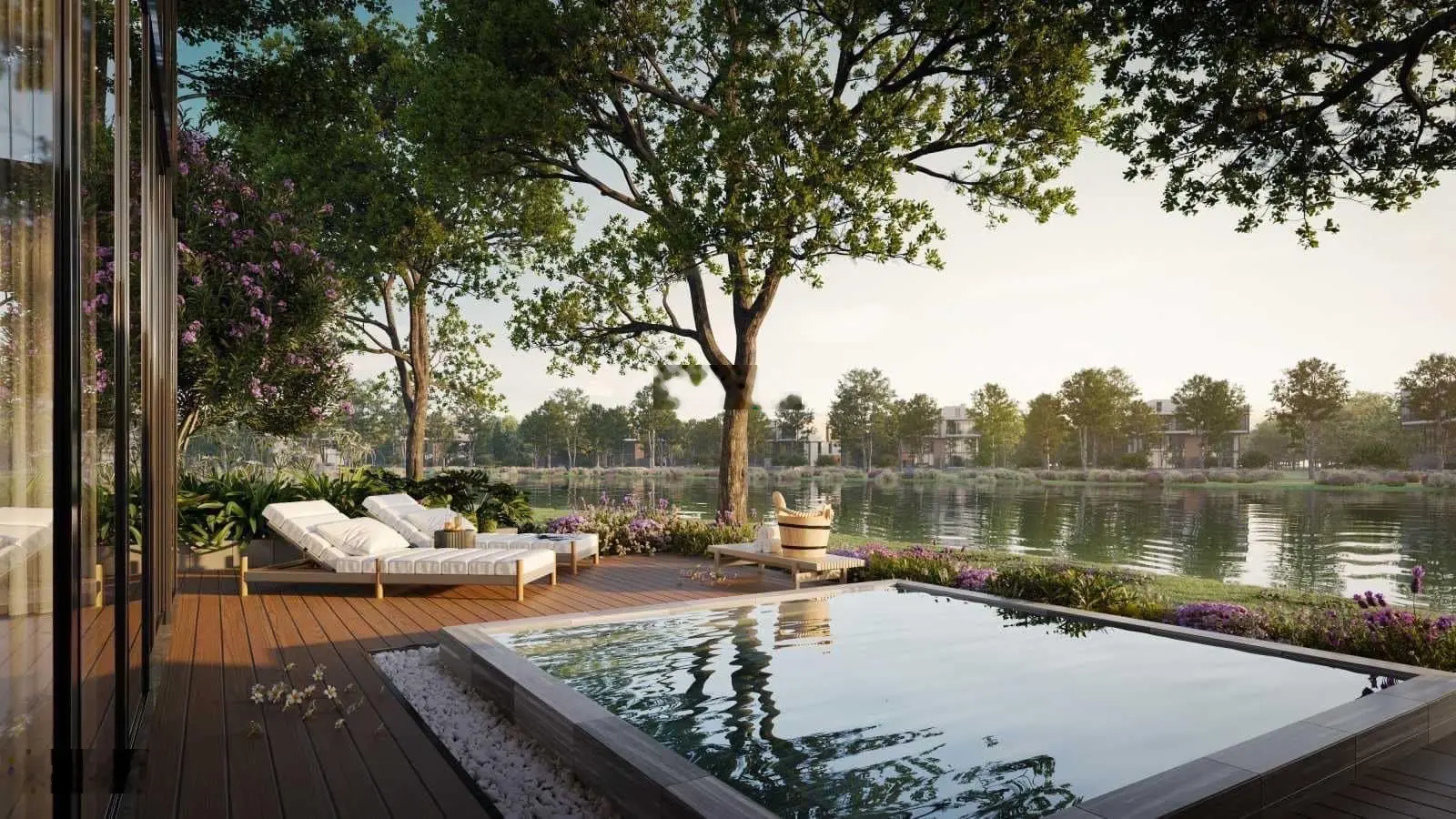Biệt thự đơn lập độc bản EcoVillage, trực diện sông, bến du thuyền, duy nhất 1 căn suất ngoại giao