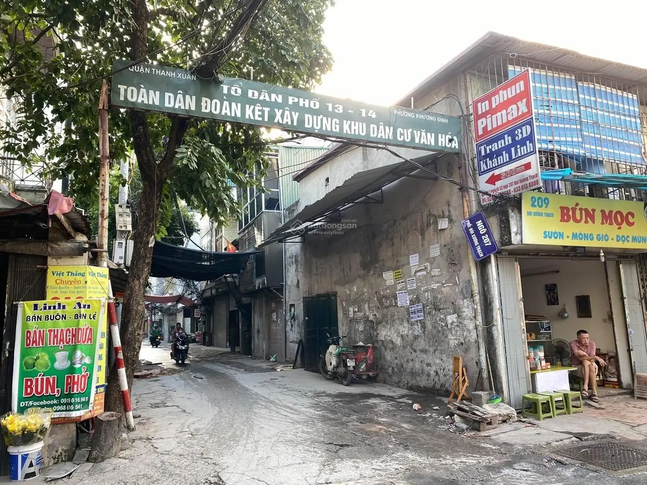 Mặt ngõ ô tô kinh doanh - Khương Đình - Thanh Xuân