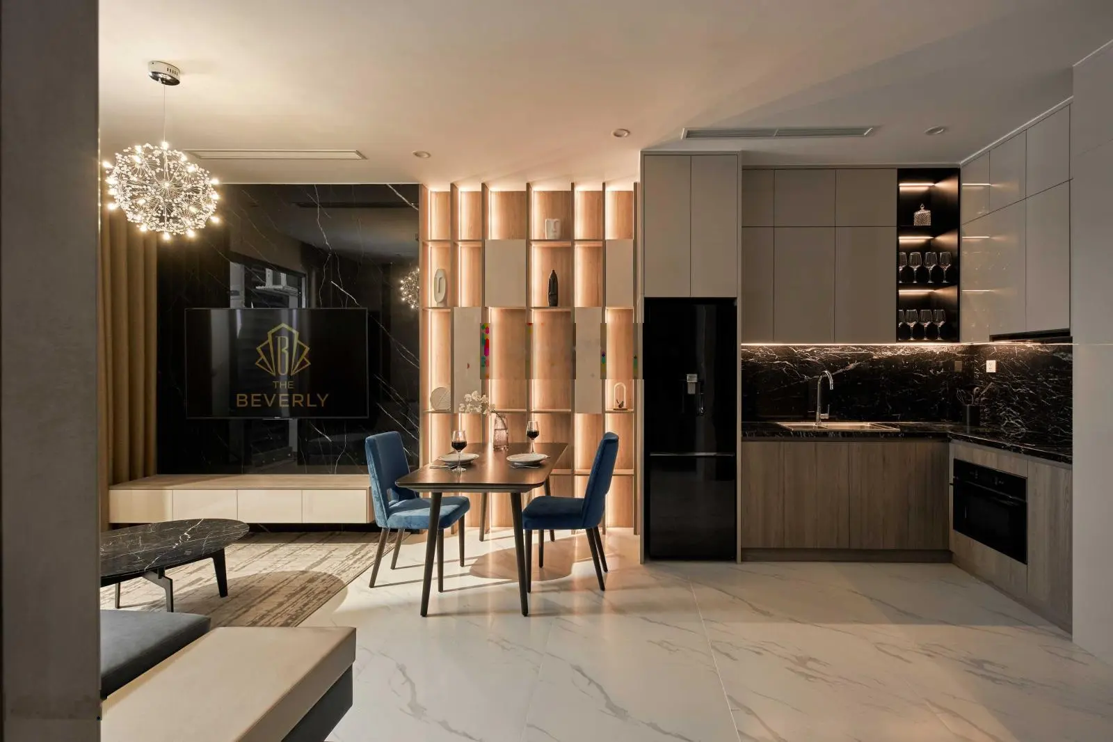 Bán căn hộ 2PN 2WC 80m2 cao cấp The Beverly tại Vinhomes Grand Park. Liên hệ 0828/030/977 Thiện