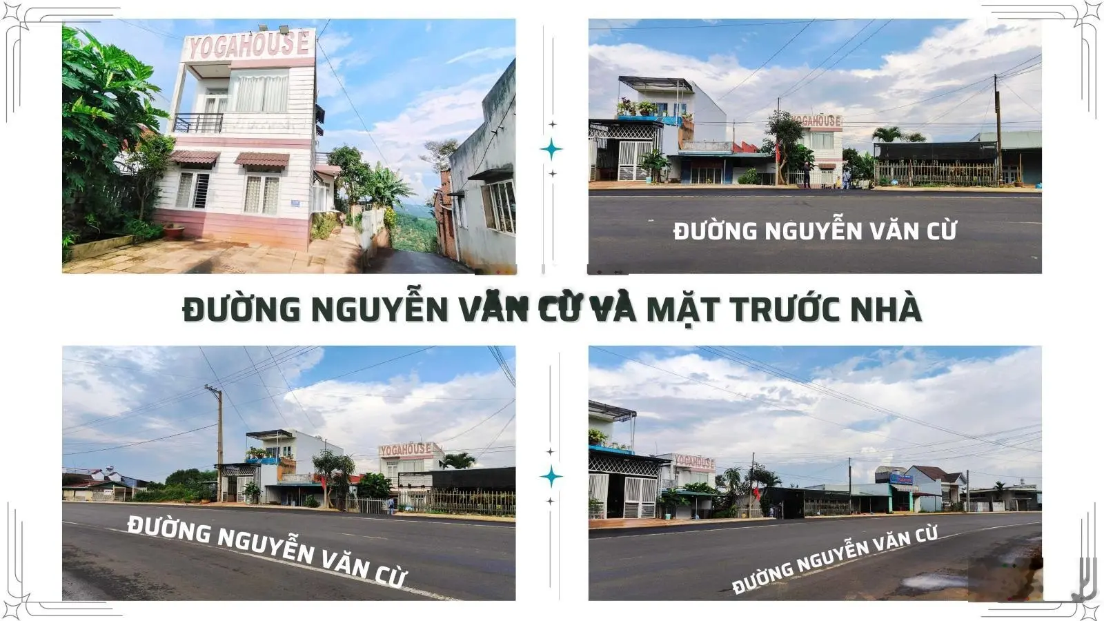 Nhà đất 2 mặt đường Nguyễn Văn Cừ, trung tâm Bảo Lộc view đồi núi, ngắm hoàng hôn, săn mây cực đẹp