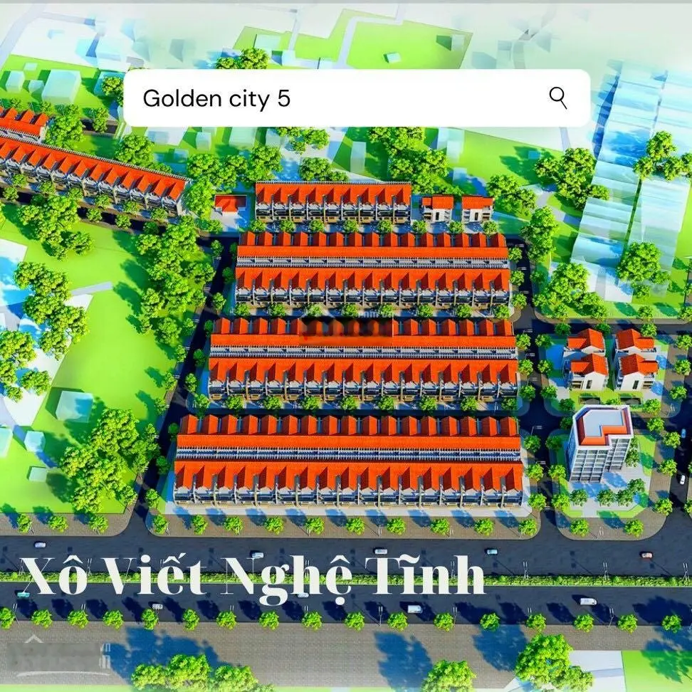 Mở bán đất dự án Golden City 5 đối diện bệnh viện Tỉnh giá đầu tư f0 tiềm năng cao