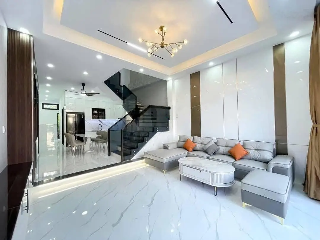 Bán nhà trong khu dân cư Bình Lợi, diện tích 55m2, sổ sẵn
