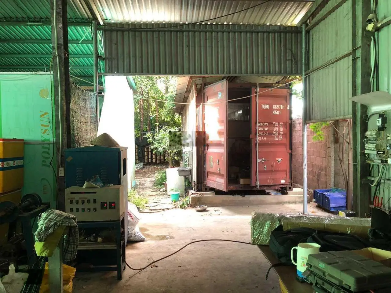 Bán xưởng mặt tiền Nguyễn Thị Nê, Phú Hòa Đông, Củ Chi, Diện Tích 1559m2 có 1000m2 Thổ cư