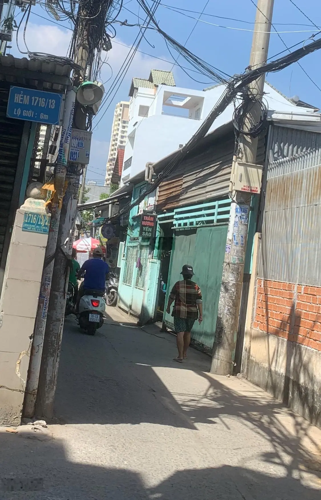Bán gấp lô đất sổ hồng hẻm 1716(Nhà Giảng) TT Nhà Bè giá 2.5 tỷ
