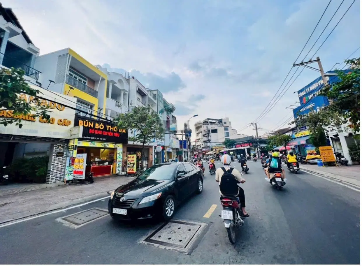 Hoàng Diệu 2 -140m2(6.5*22) Hẻm thông xe hơi - Tiện Xây Văn phòng, khách sạn, CHDV. Khu vực sầm uất