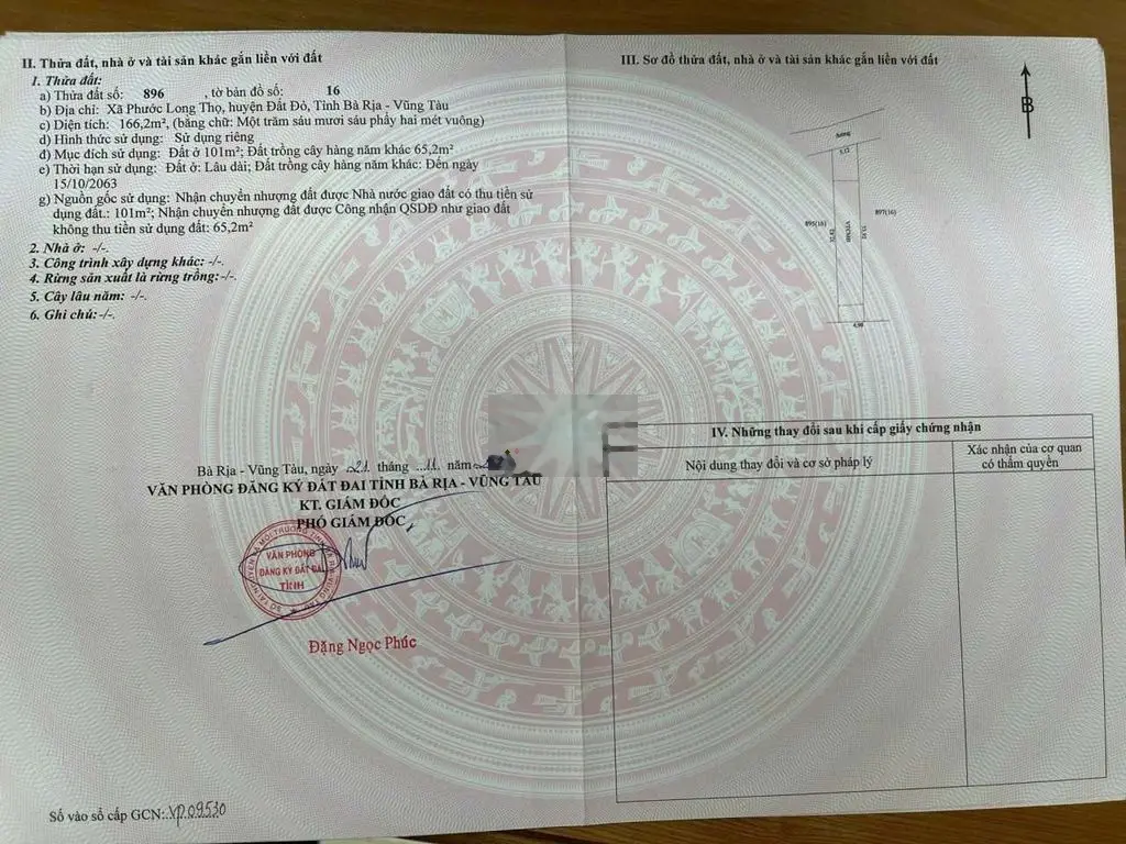 600tr không phát sinh chi phí sở hữu lô đất gần biển, gần thị trấn