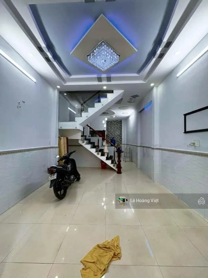 Nhà hẻm xe hơi - Quang Trung Phường 11 - nhà 4 tầng gần chợ Hạnh Thông Tây