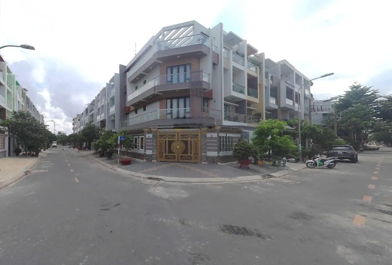 Cực hiếm. Mặt tiền KDC Bình Phú 1 (5x19m). Nhà 4 tầng. Giá 12.9 tỷ