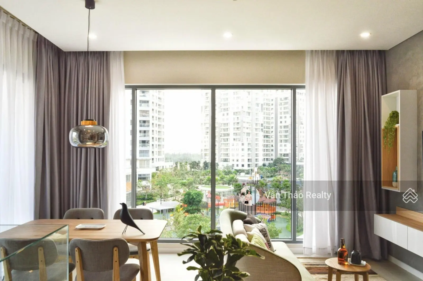 (Giá all in - Chỉ 6,5 tỷ) căn hộ 2PN Đảo Kim Cương - Tầng thấp - View sông đẹp xuất sắc - kề Quận 1