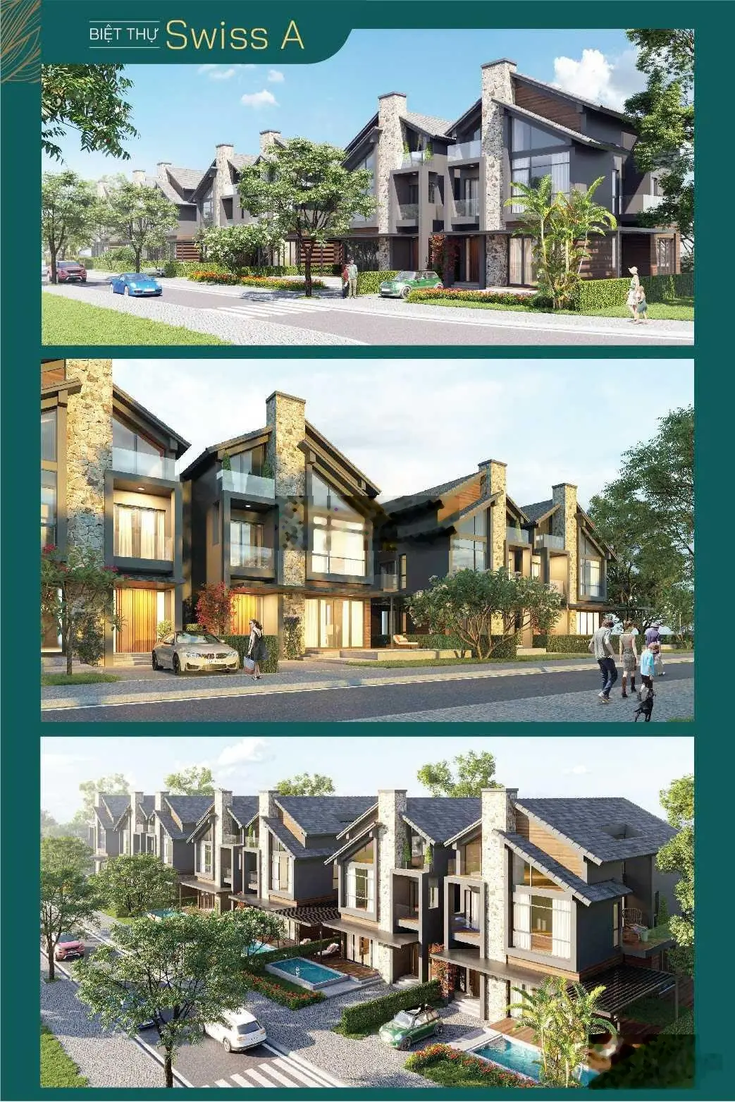 Biệt thự Xanh Villas 210 m2, 235m2, 275 m2, 320 m2,500m2 .Nơi Gần Hà nội nhất nhiều thuận lợi