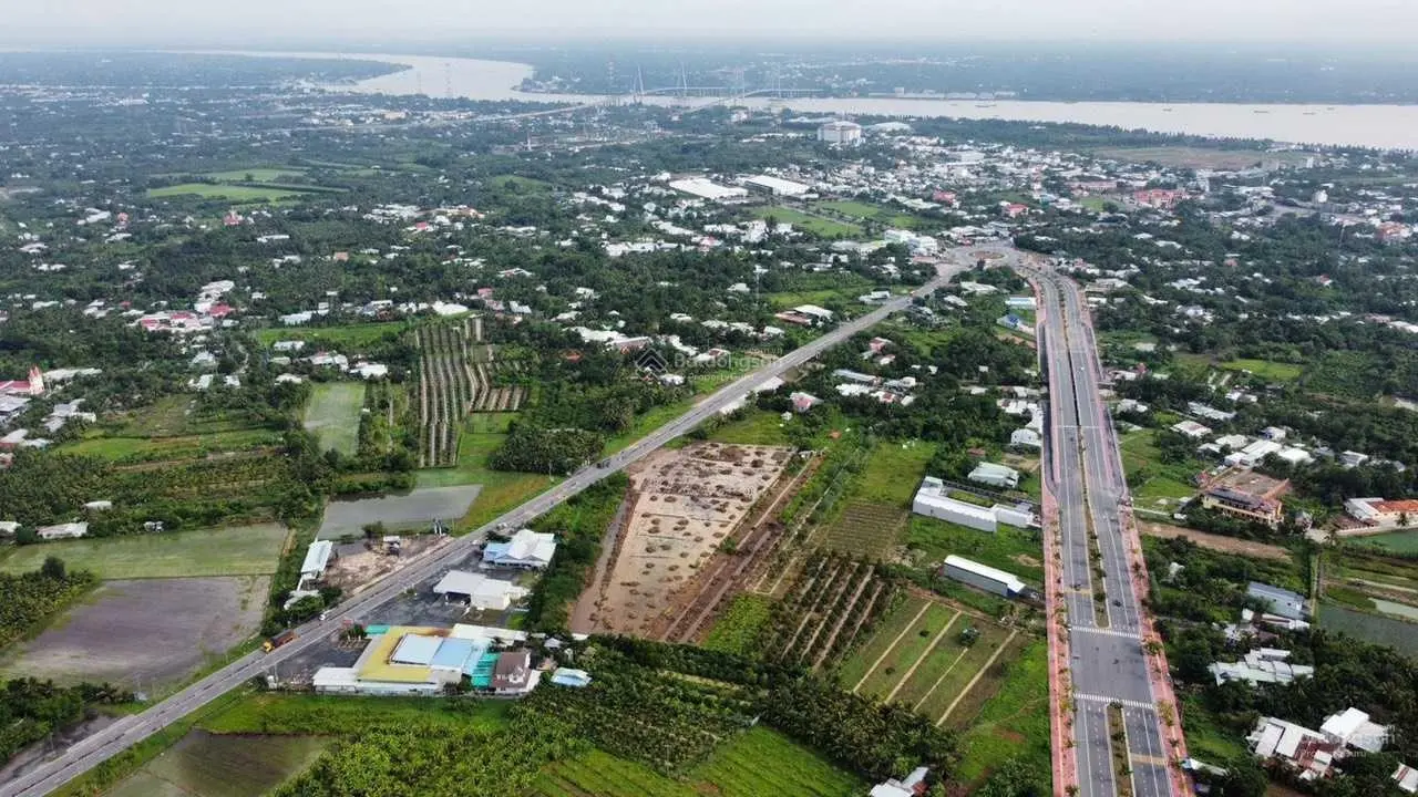 Bán 1.5 ha đất Ngay khu trung tâm tam giác QL1A và Võ Văn Kiệt, Tân Quới Tây, TP.Vĩnh Long