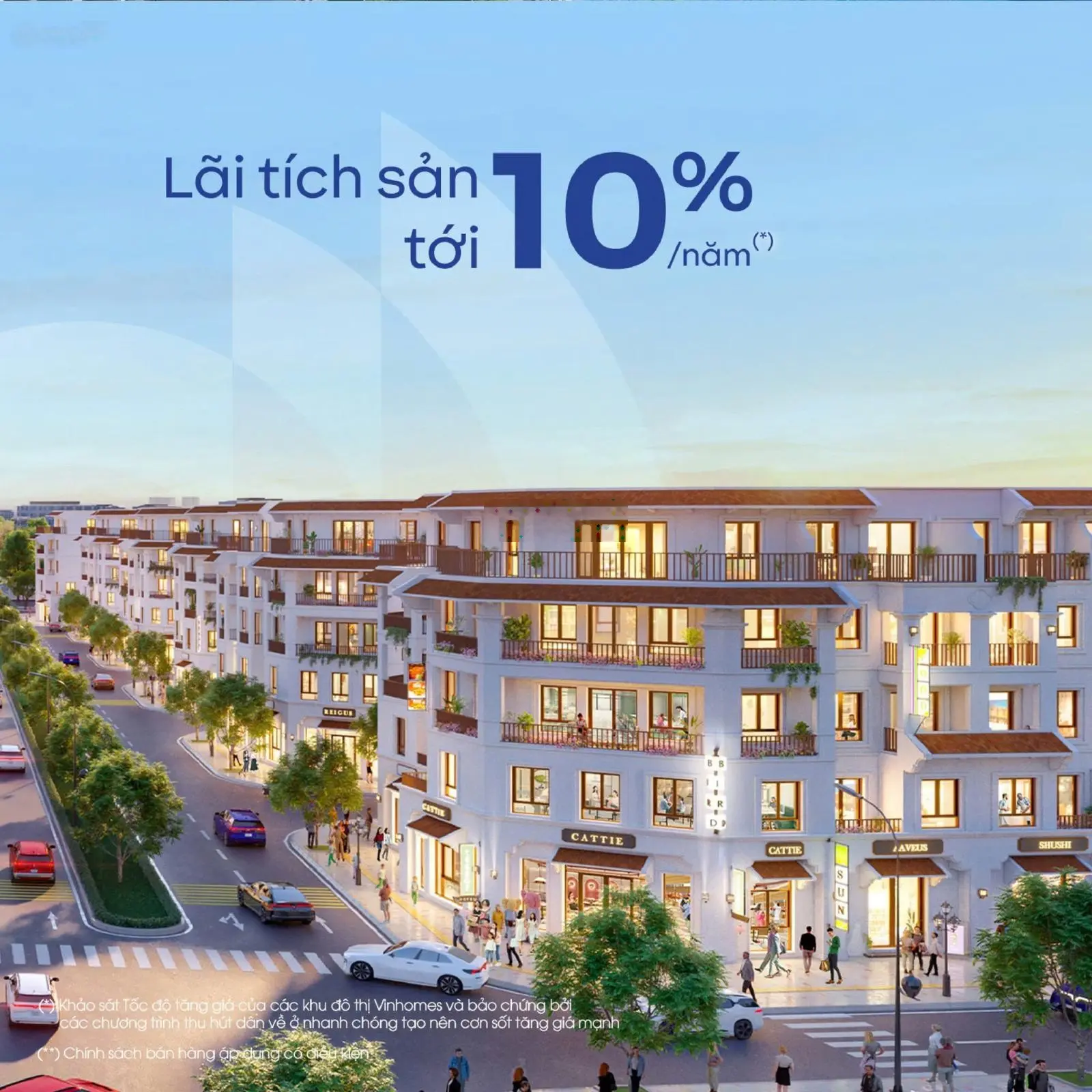 Bán liền kề view đẹp vip tại Vinhomes Cổ Loa 15,5 tỷ - 63m2, Đông Anh, Hà Nội